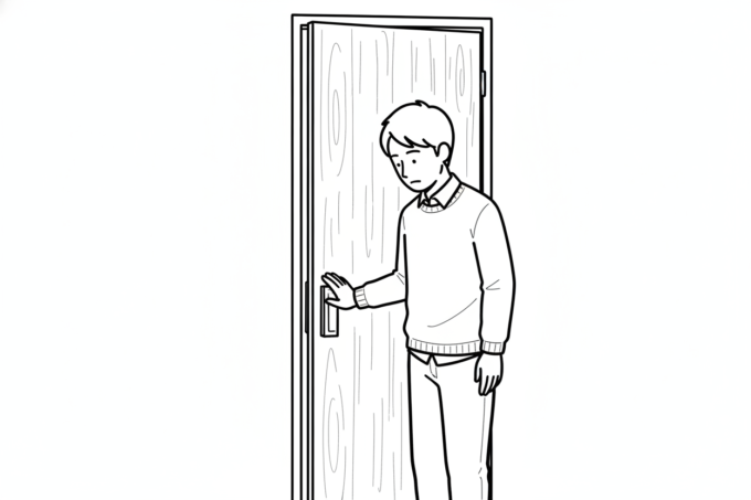 扉が開くとき、心に鍵がかかる