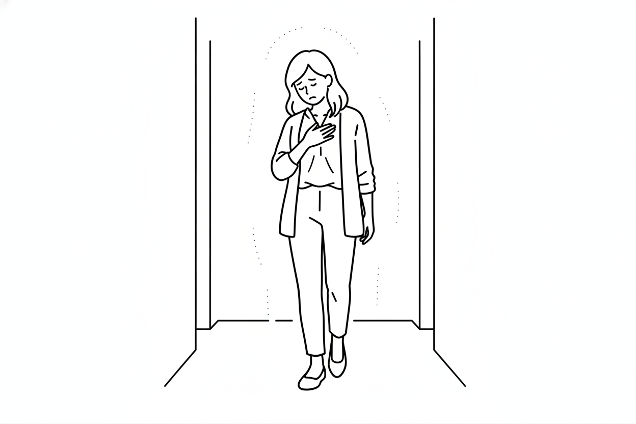 誰にも言えなかった疲れを、神は見ていた