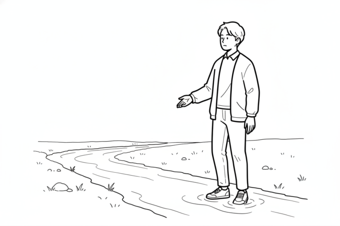 流れていくところは、どこでも