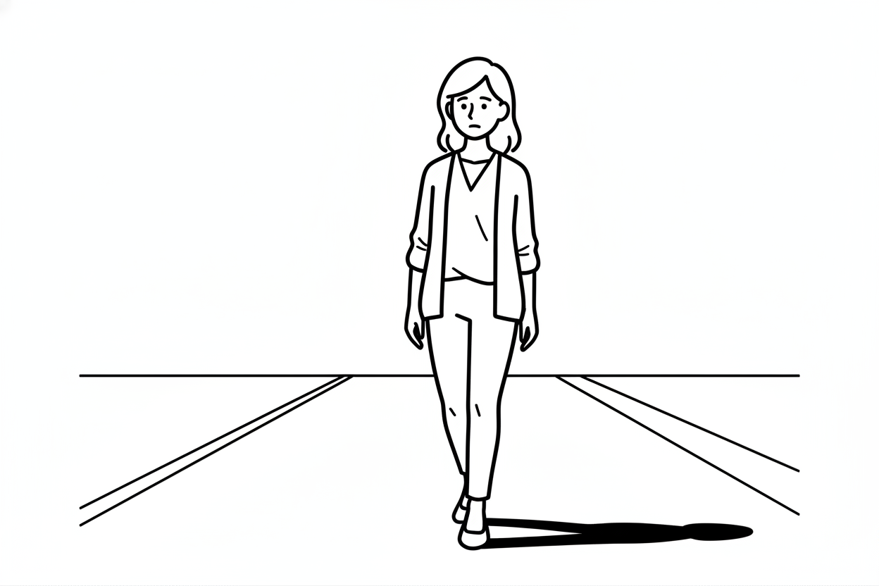 影のような私が、それでも立っていた