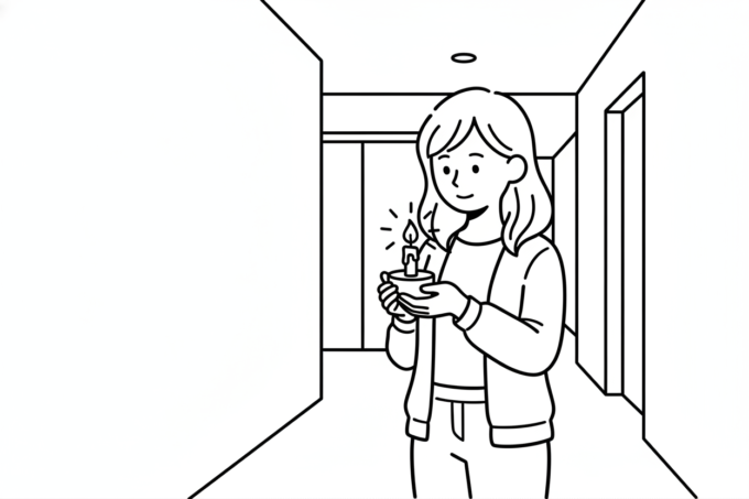 消えそうで、消えない