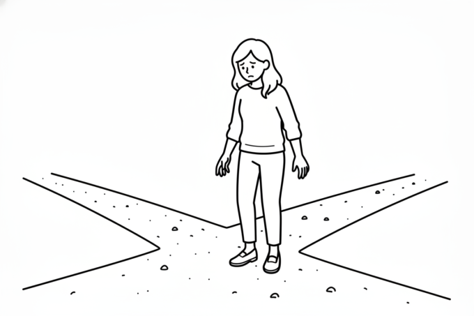 「いつまでどっちつかずに」——言葉を失ったのは、弱かったからではない