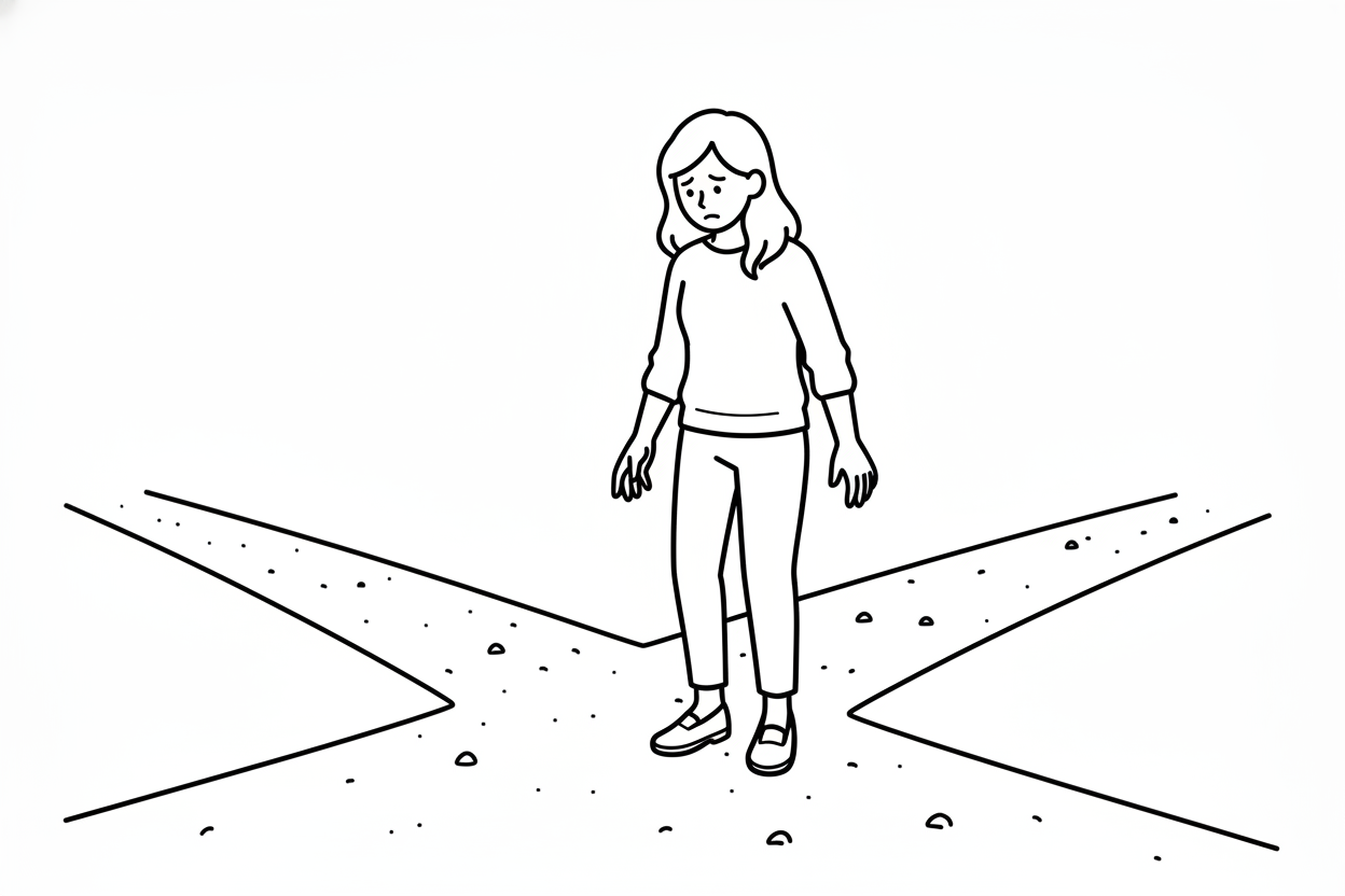 「いつまでどっちつかずに」——言葉を失ったのは、弱かったからではない