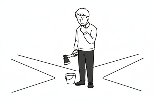 薪割りも水汲みも、同じ問いの前に立っていた