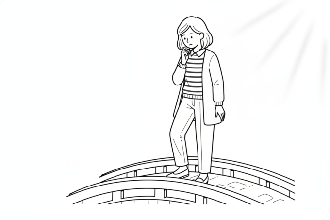 足が動かないまま、それでも一歩は始まっていた