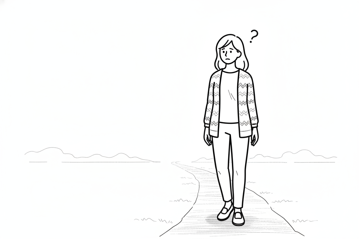 何もわからないまま、それでも歩き出した人がいた
